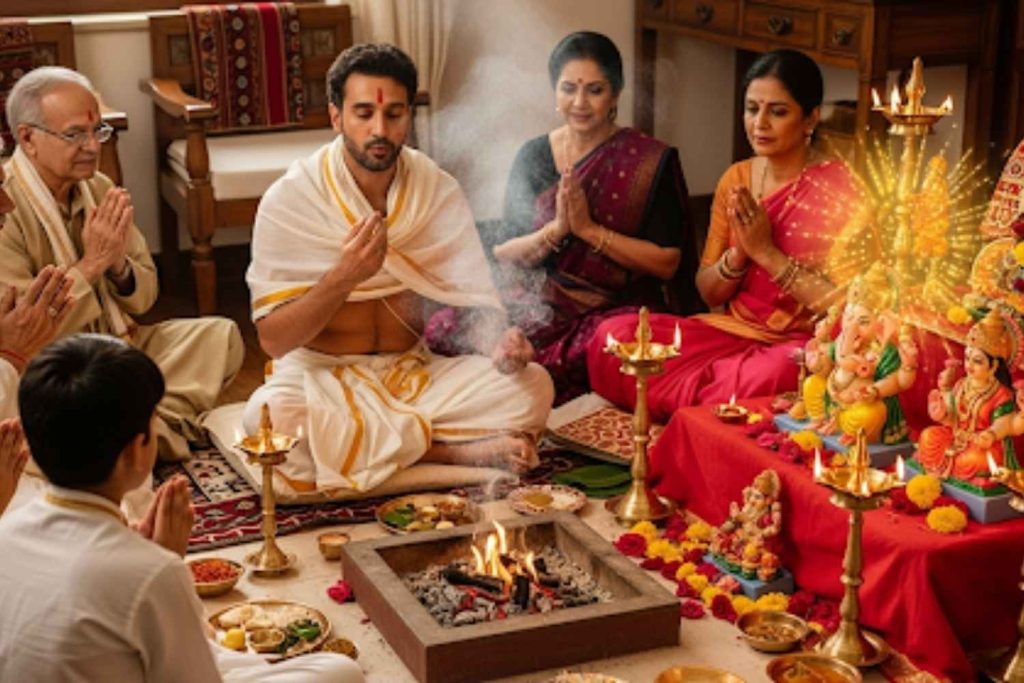 North Indian pandit booking services in Bangalore for home puja