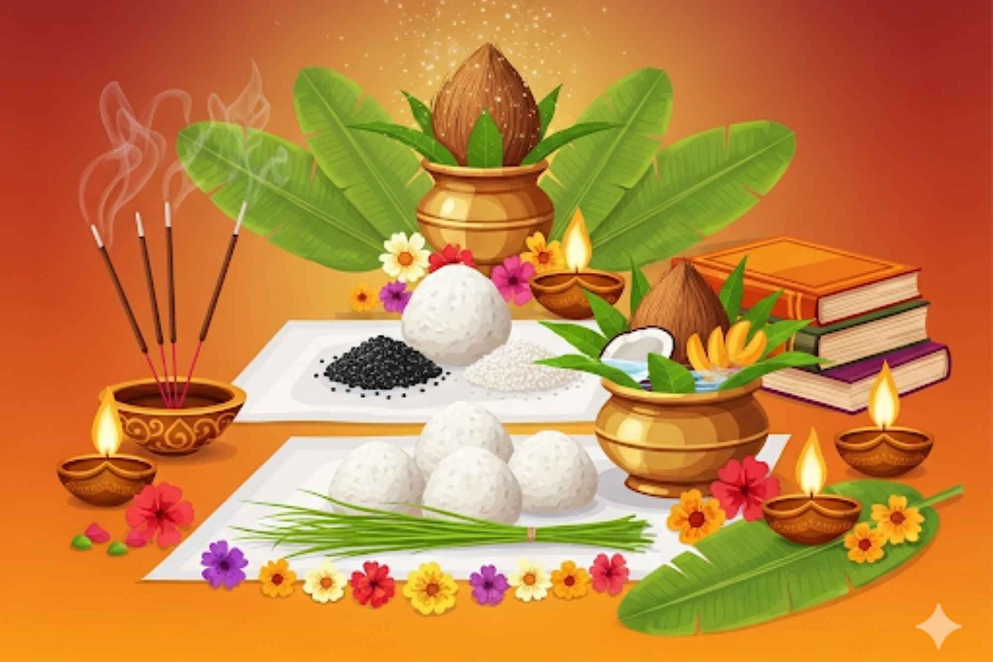 Shradh puja and pitru rituals by North Indian pandit in Bangalore